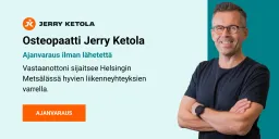 Osteopaatti Jerry Ketola