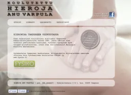 Koulutettu Hieroja Anu Varpula