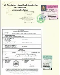 Uk certificates & documents attestation in UAE