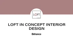 Loft in concept interior design